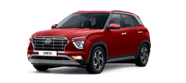 Hyundai Creta New Model – Automatic with sunroof for self drive in Goa