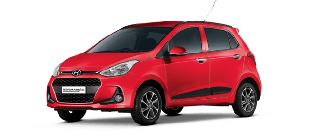 Hyundai Grand i10 (Manual) for self drive in Goa