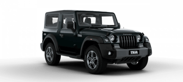 Mahindra Thar Automatic for self drive in Goa